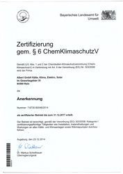 Zertifizierung Bayerisches Landesamt für Umwelt